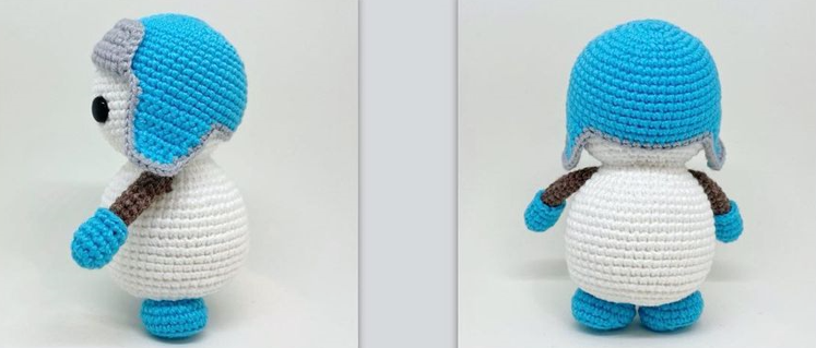 PDF Crochet Snowmen Amigurumi Free Pattern