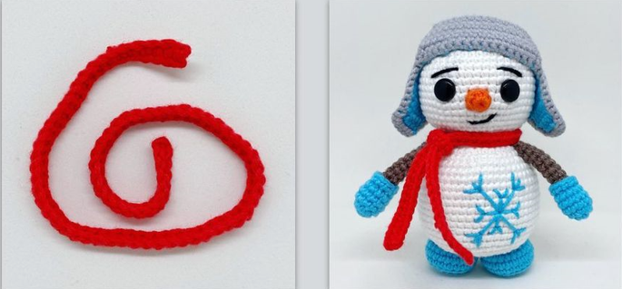 PDF Crochet Snowmen Amigurumi Free Pattern