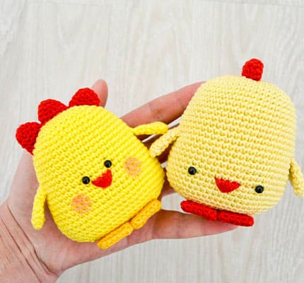 Pollito De Pascua PDF Amigurumi Patrón Gratis