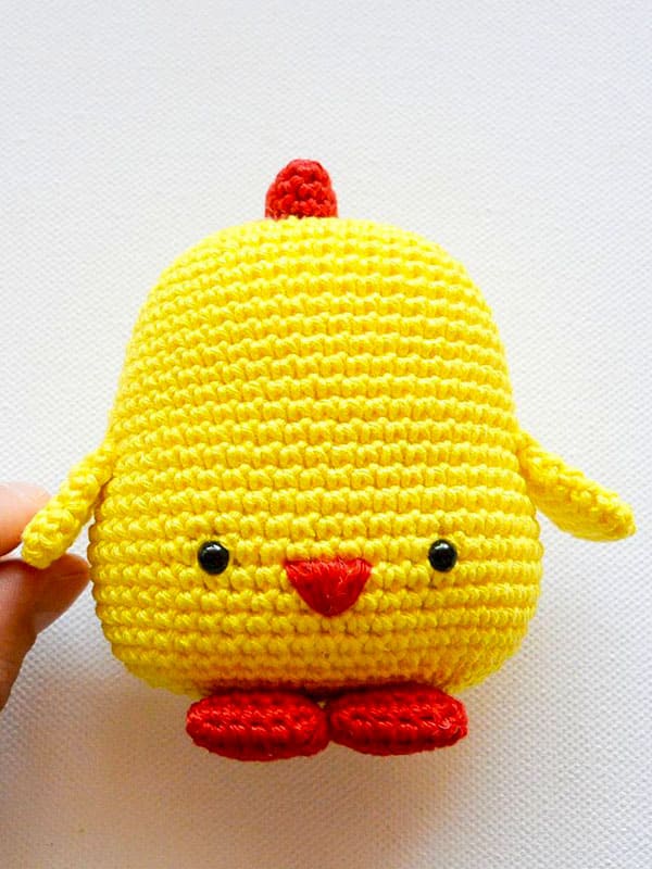 Pollito De Pascua PDF Amigurumi Patrón Gratis