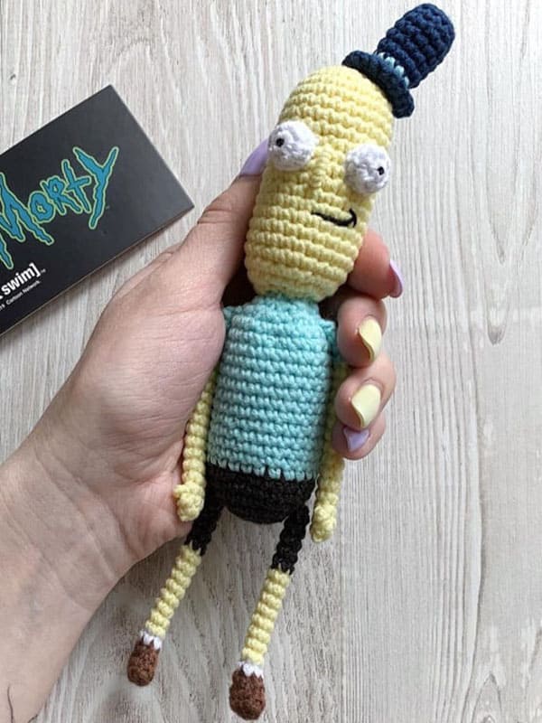 Sr. Poopybutthole PDF Amigurumi Patrón Gratis