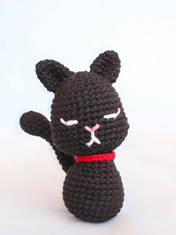 Travieso El Gato PDF Amigurumi Patrón Gratis 