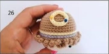 crochet christmas tree ornament angel amigurumi free pattern halo