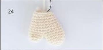 crochet christmas tree ornament angel amigurumi free pattern wings