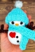 crochet snowman amigurumi free pattern (3)