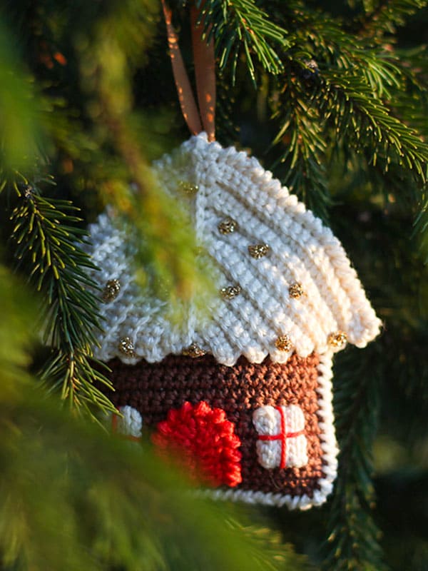 Casa de Jengibre PDF Amigurumi Patrón Gratis 2