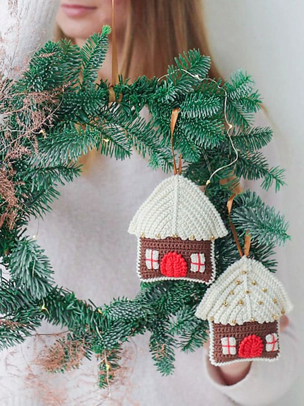 Casa de Jengibre PDF Amigurumi Patrón Gratis 3