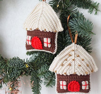 Casa de Jengibre PDF Amigurumi Patrón Gratis