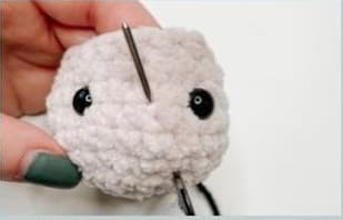 Crochet Christmas Cactus Ornament Free Pattern-pot-2