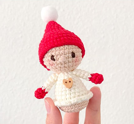 Crochet Snowman Ornament Amigurumi Free Pattern