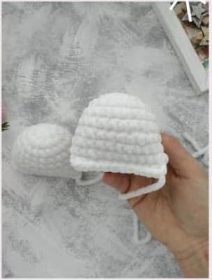 Muñeco de Nieve de Peluche PDF Amigurumi Patrón Gratis
