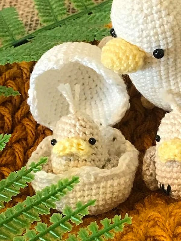 PDF Crochet Baby Bird Amigurumi Free Pattern