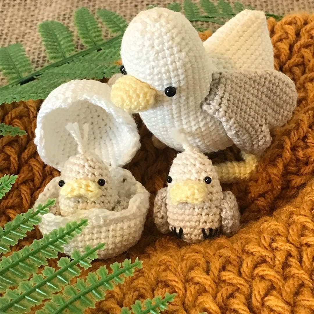 PDF Crochet Baby Bird Amigurumi Free Pattern