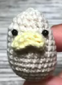 PDF Crochet Baby Bird Amigurumi Free Pattern