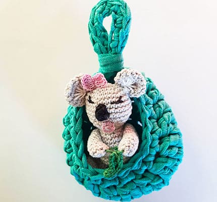 PDF Crochet Baby Koala Free Amigurumi Pattern