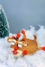 PDF Crochet Christmas Reindeer Coaster Amigurumi Free Pattern 02