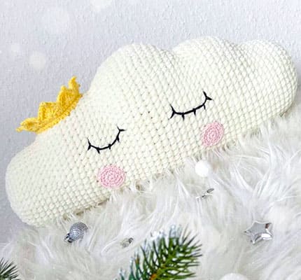 PDF Crochet Cloudy Amigurumi Free Pattern