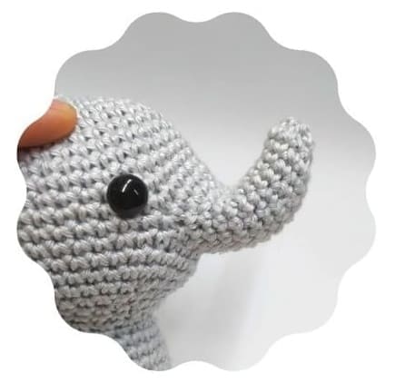 PDF Crochet Cute Little Elephant Amigurumi Free Pattern
