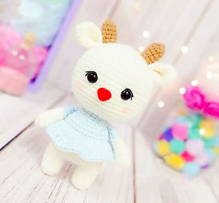 PDF Paso a Paso Reni Bebé Amigurumi Patrón Gratis