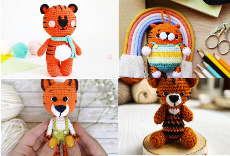 tiger amigurumi crochet free pdf patterns