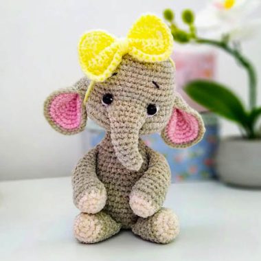 Crochet Elephant Marry PDF Amigurumi Free Pattern (1)