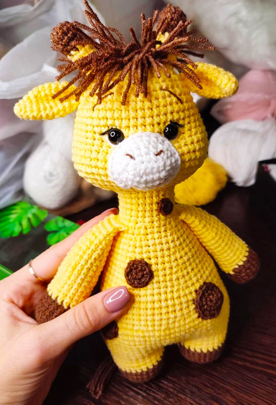 Crochet Giraffe Girl Amigurumi Free PDF Pattern (2)