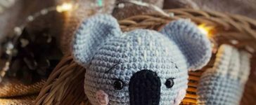 Lindo koala PDF Amigurumi Patrón Gratis Paso a Paso (1)