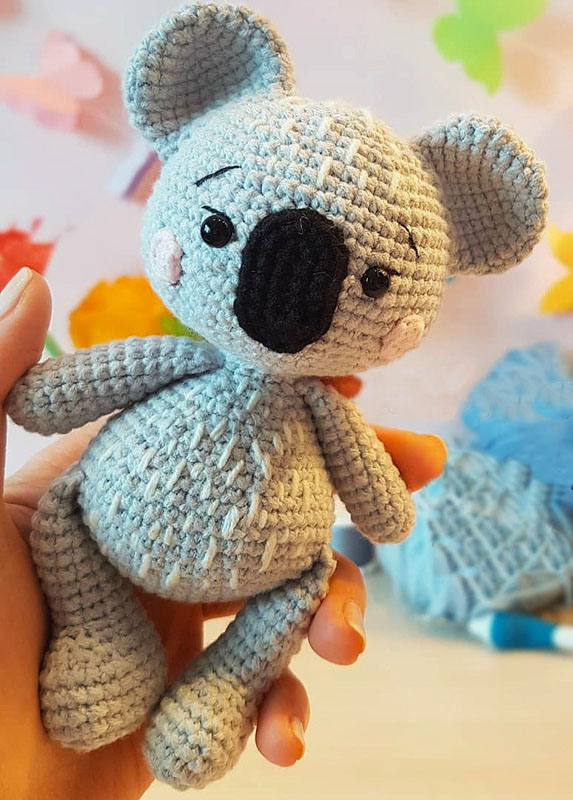 Cute Koala Amigurumi Free PDF Crochet Pattern (3)