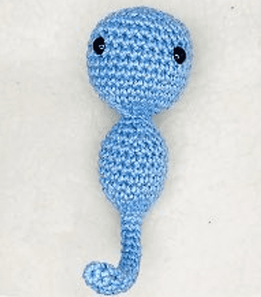 Cute Seahorse Crochet Amigurumi Free PDF Pattern