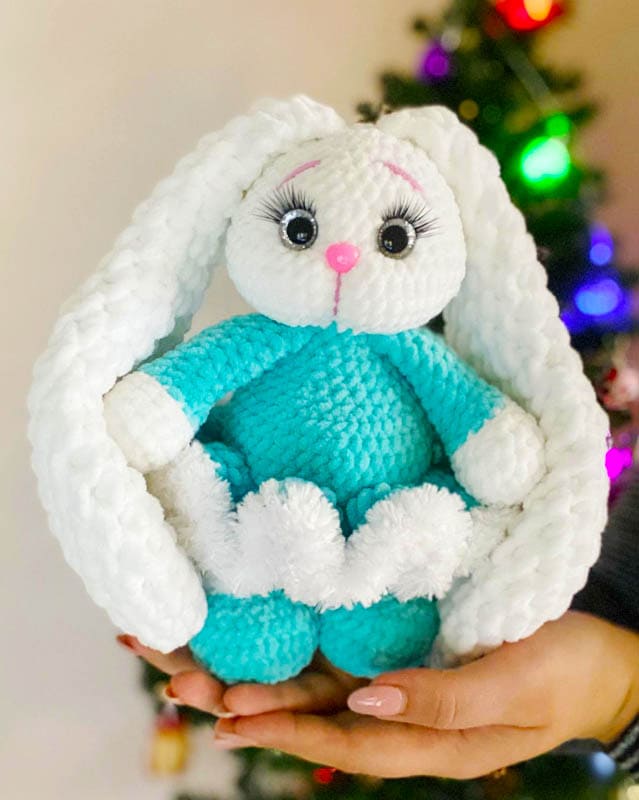 Plush Sophie Bunny Amigurumi Crochet PDF Pattern (1)