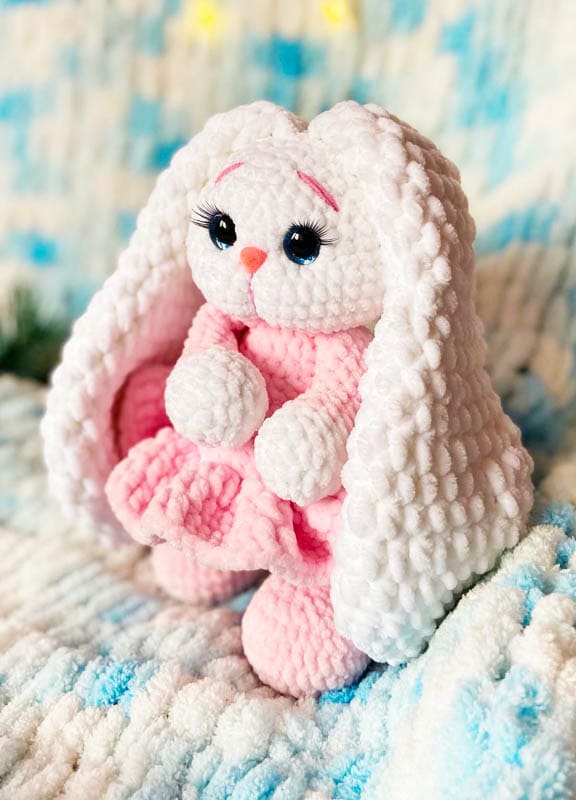 Plush Sophie Bunny Amigurumi Crochet PDF Pattern (3)