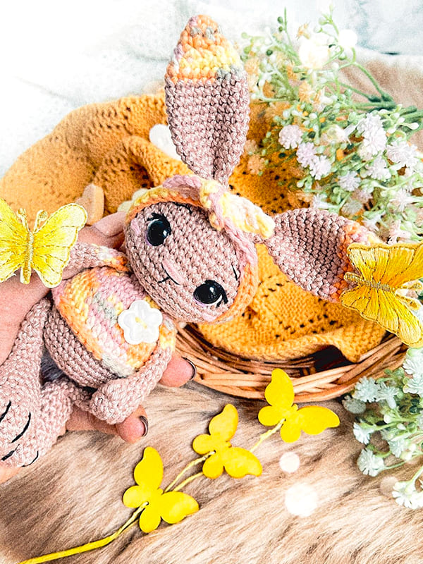 Crochet Bunny Lotta PDF Amigurumi Free Pattern