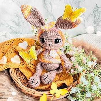 Crochet Bunny Lotta PDF Amigurumi Free Pattern