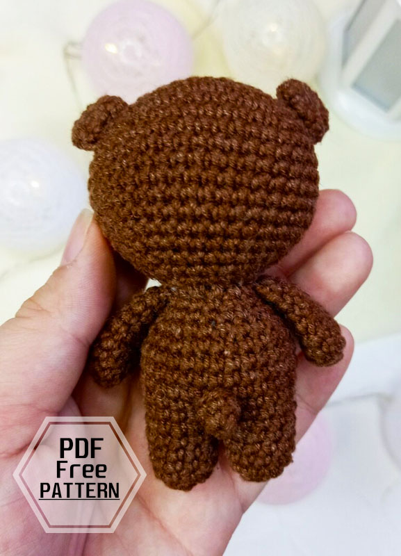 Crochet Easy Teddy Bear Amigurumi PDF Free Pattern (2)