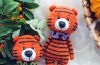 Crochet Mini Tiger PDF Amigurumi Free Pattern