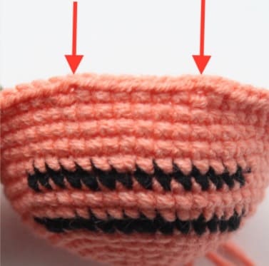 Crochet Mini Tiger PDF Amigurumi Free Pattern- Head- 2