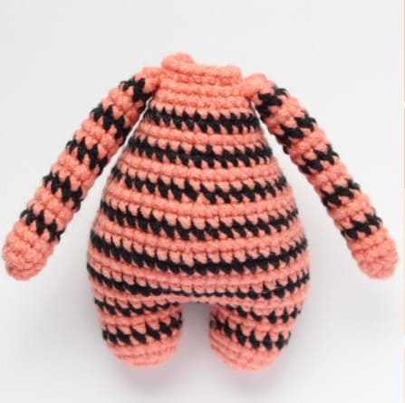 Crochet Mini Tiger PDF Amigurumi Free Pattern- body-2