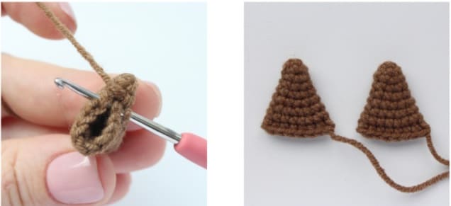 Crochet Owl Donut Amigurumi Free PDF Pattern- wings
