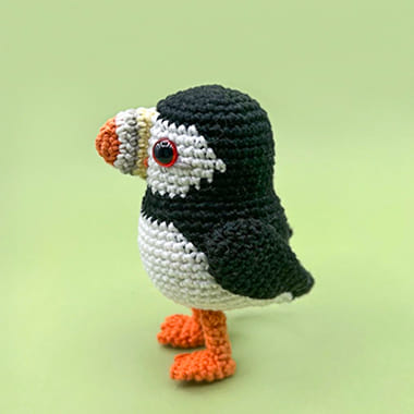 Francais The Crochet Puffin PDF Amigurumi Free Pattern
