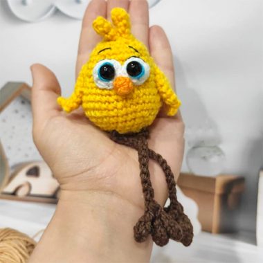 PDF Crochet Yellow Little Bird Amigurumi Free Pattern