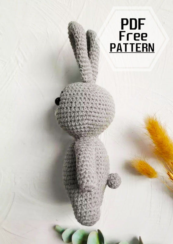 Spring Bunny Crochet Free PDF Amigurumi Pattern (2)