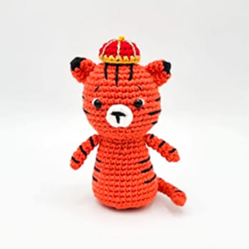 The Tofu Crochet Tiger PDF Amigurumi Free Pattern