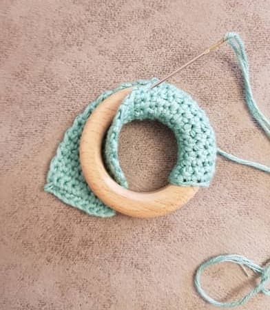 Crochet Dinosaur Rattle PDF Amigurumi Free Pattern- assembly 2