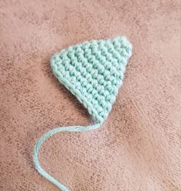 Crochet Dinosaur Rattle PDF Amigurumi Free Pattern- tail