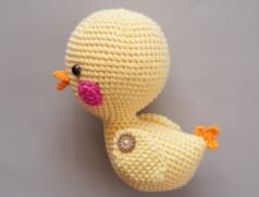 Crochet Duck PDF Amigurumi Free Pattern- assembling