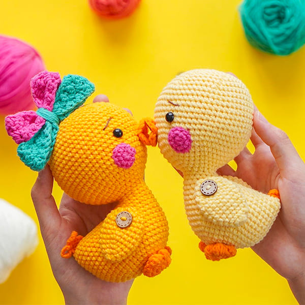 Crochet Duck PDF Amigurumi Free Pattern- thumbnail