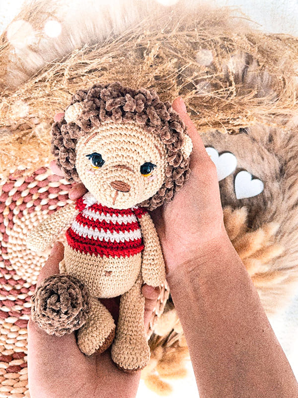 Crochet Lion Yuma PDF Amigurumi Free Pattern