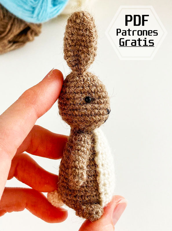 Fácil Peter Conejo Amigurumi PDF Patrón Gratis (4)