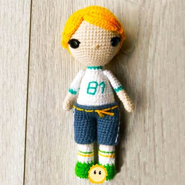 J-Hope Amigurumi Doll Crochet PDF Free Pattern (1)