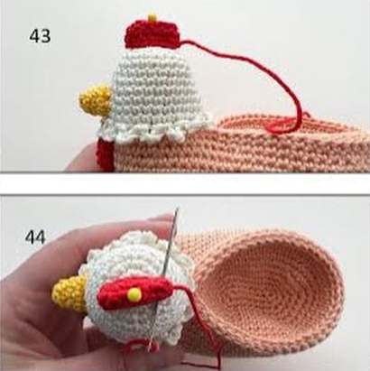 PDF Crochet Easter Chicken Amigurumi Free Pattern